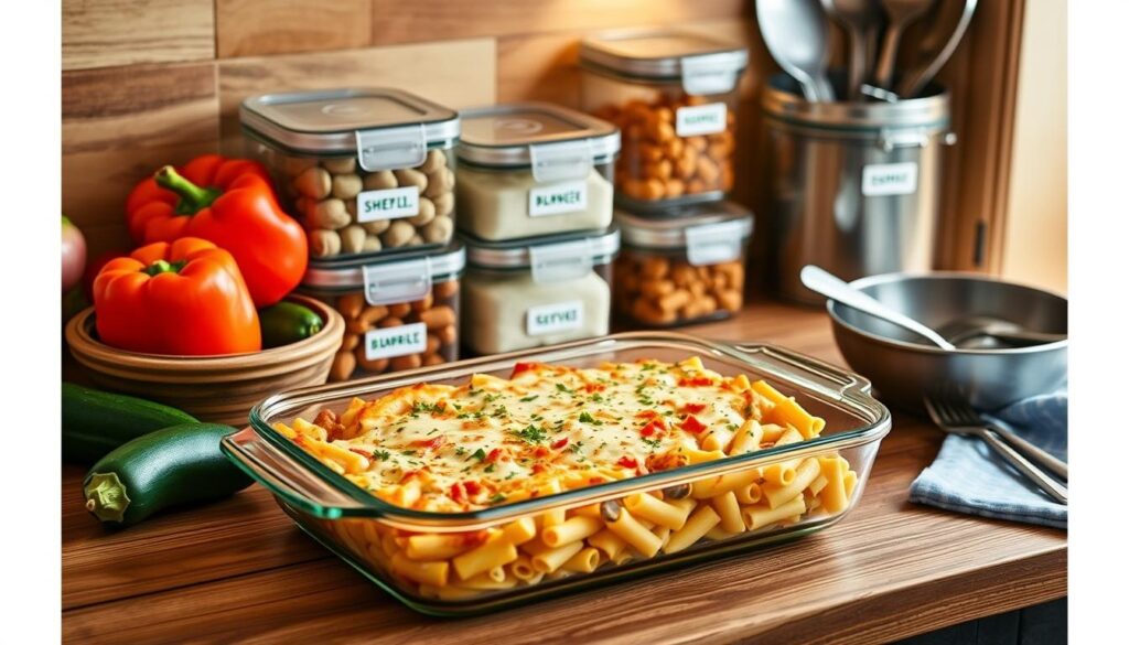 Cheesy Vegetable Ziti Casserole Storage Tips