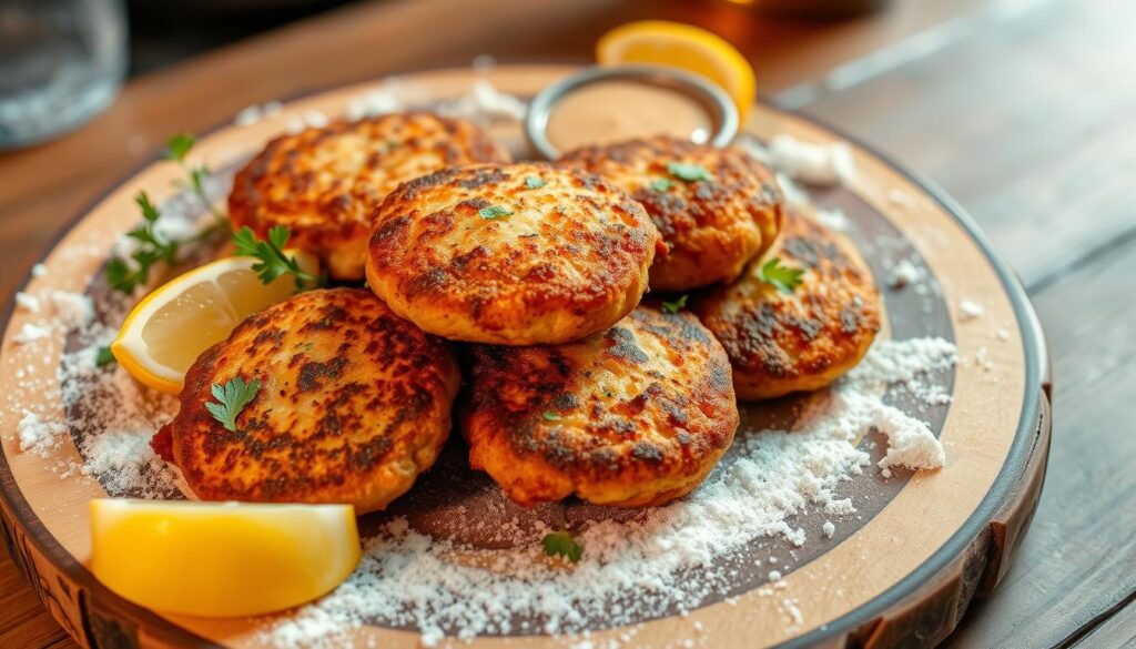 crispy salmon cakes