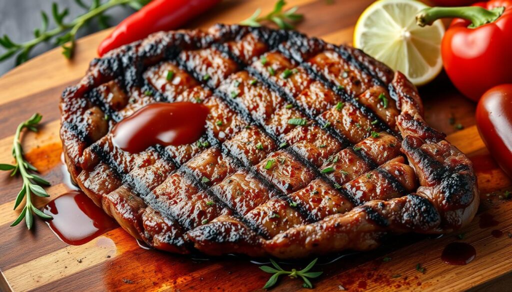 grilled steak