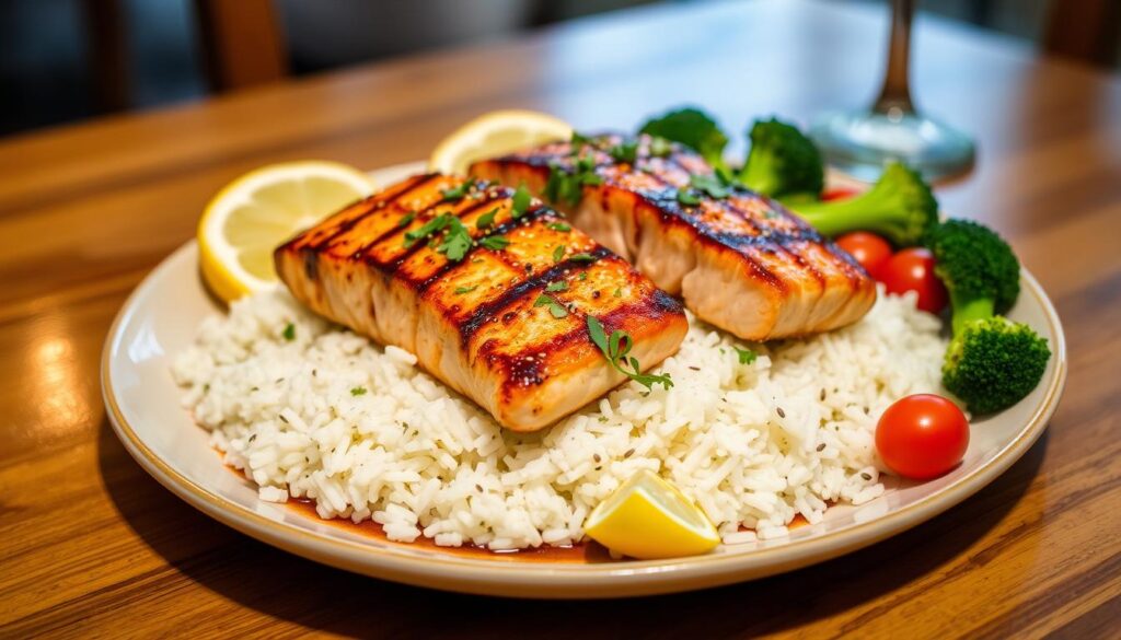 salmon and rice recipes