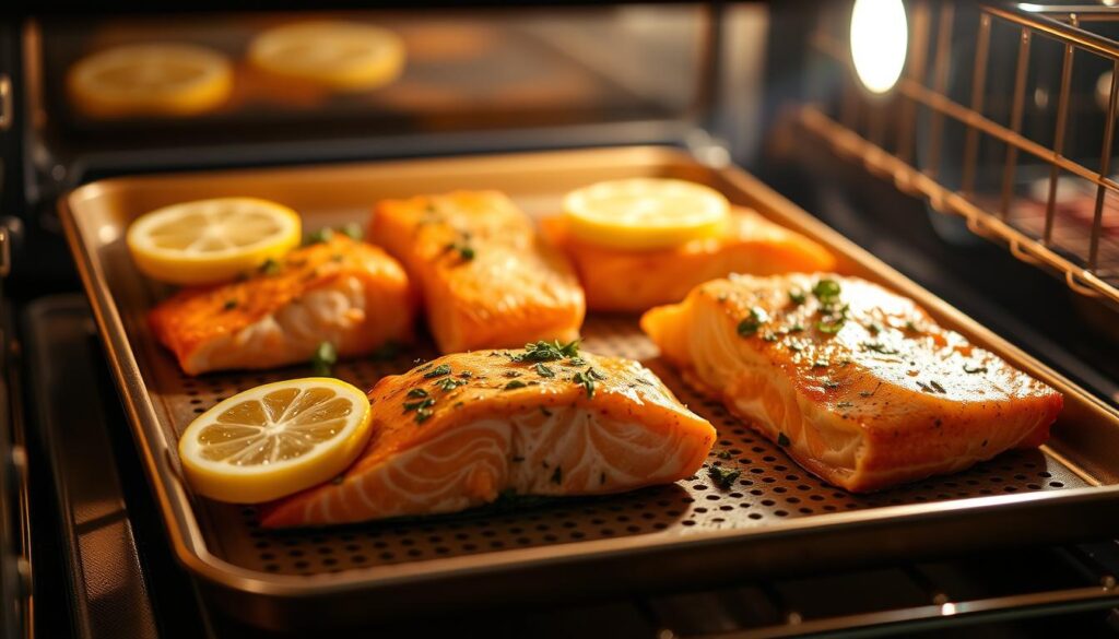 salmon bites in oven