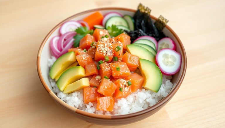 salmon poke bowl recipe