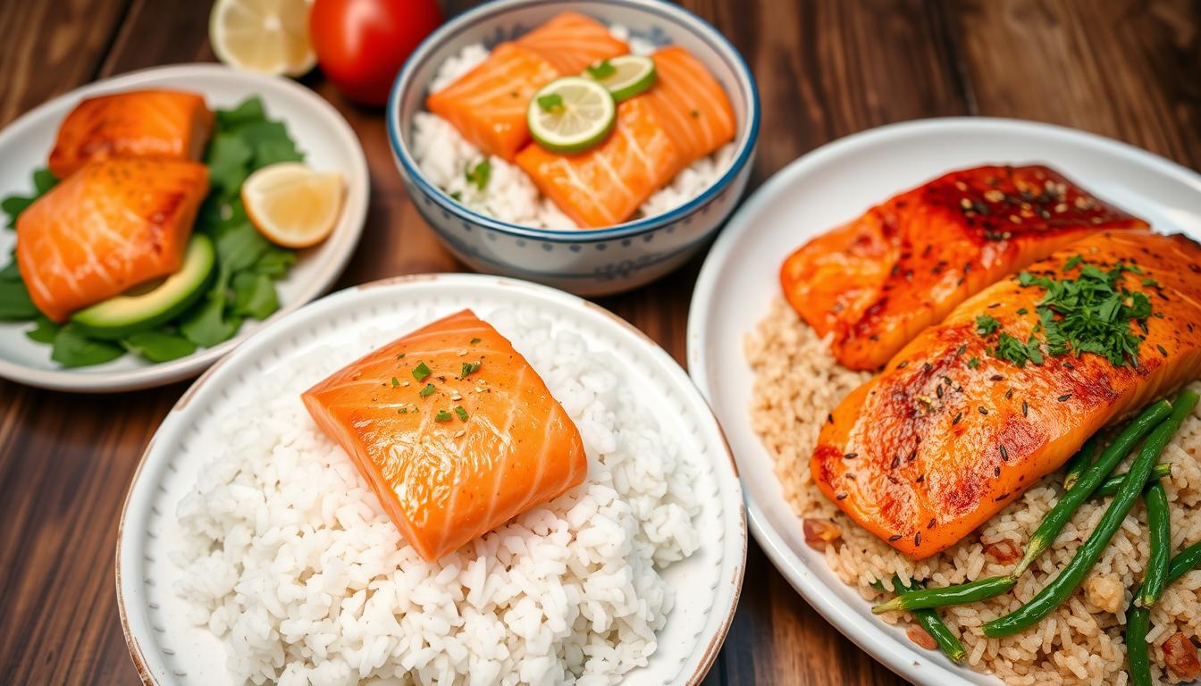 Tasty Salmon Rice Dishes